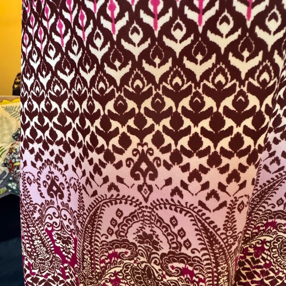 ATHLETA SHOREBREAK purple, pink, and burgundy dress - Picture 4 of 10